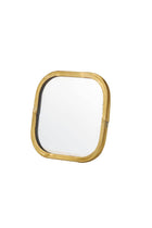 Brass Framed Mirror (S)Square