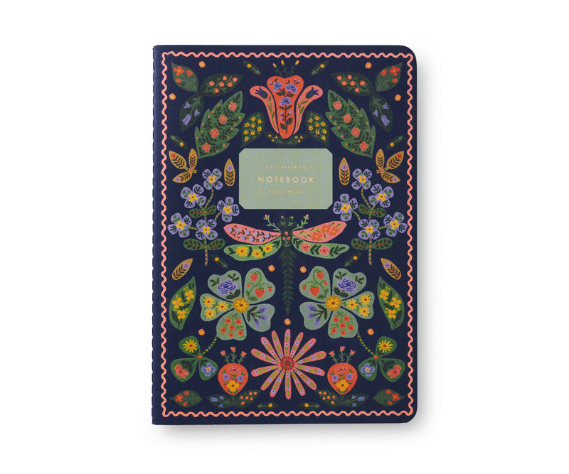 Assorted Set of 3 Posy Notebooks