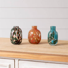 Mini Speckled Color Glass Vase