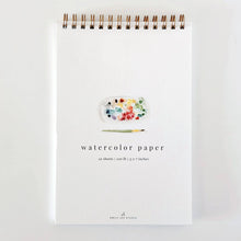 Spiral Watercolor Paper Pad