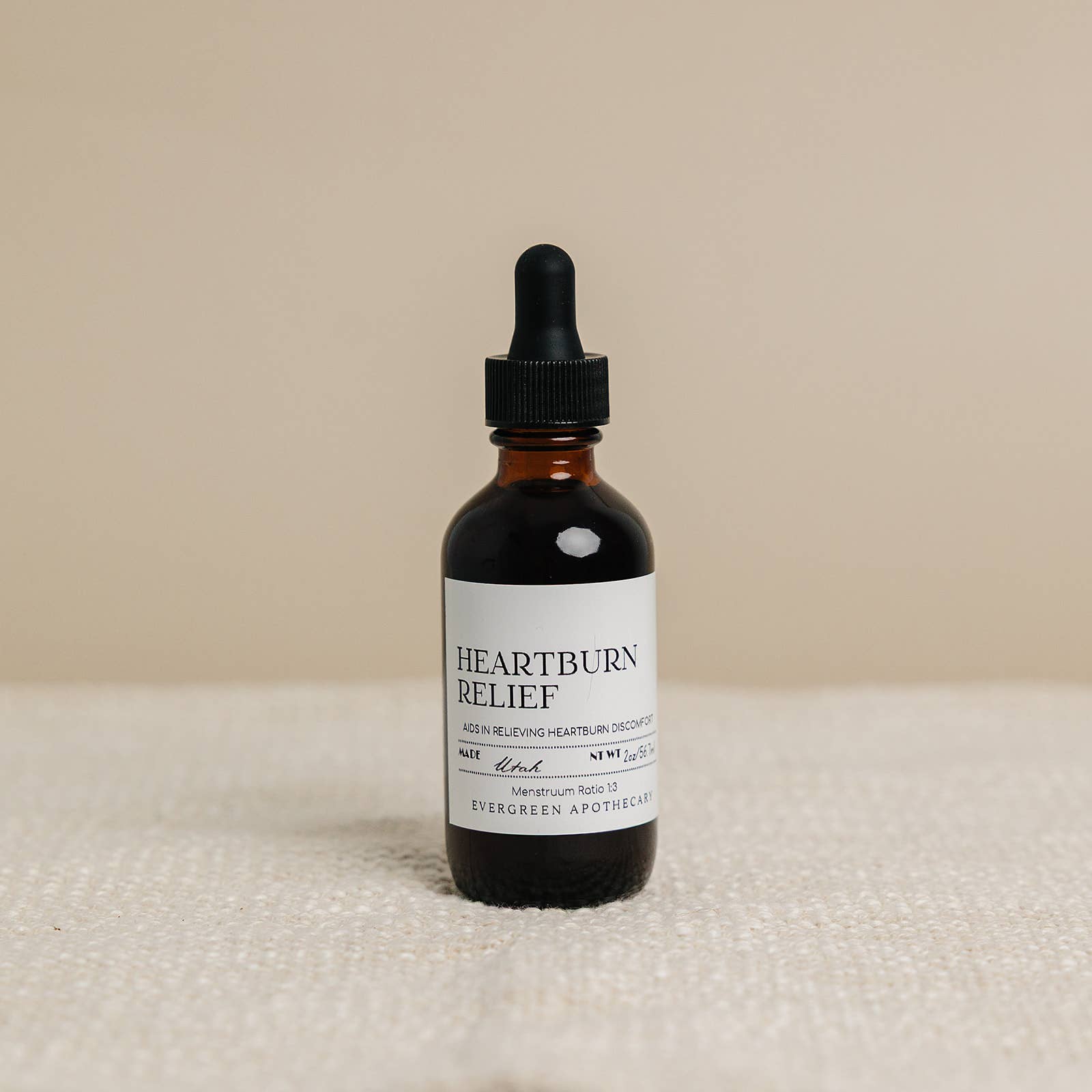 Heartburn Relief, Herbal Tincture, Alcohol Free