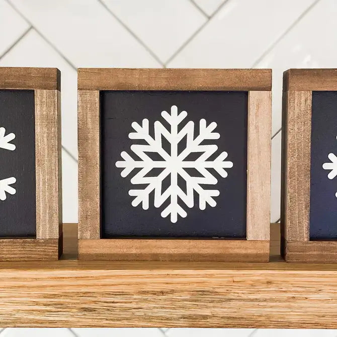 Snowflake Style 2| Winter Wall Decor, Winter Home Decor