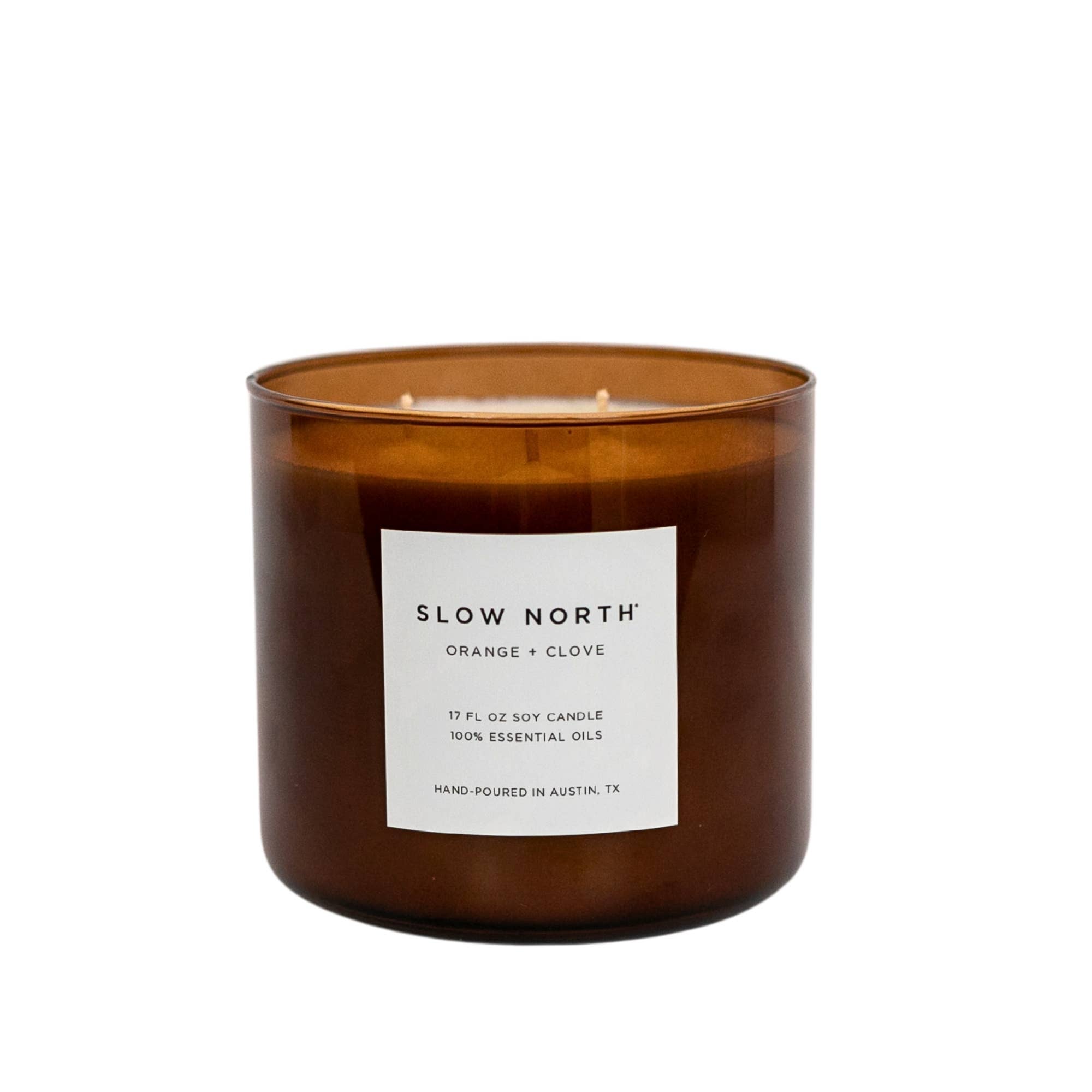 Orange + Clove - Signature 3-Wick Non-Toxic Candle, Fall Favorite
