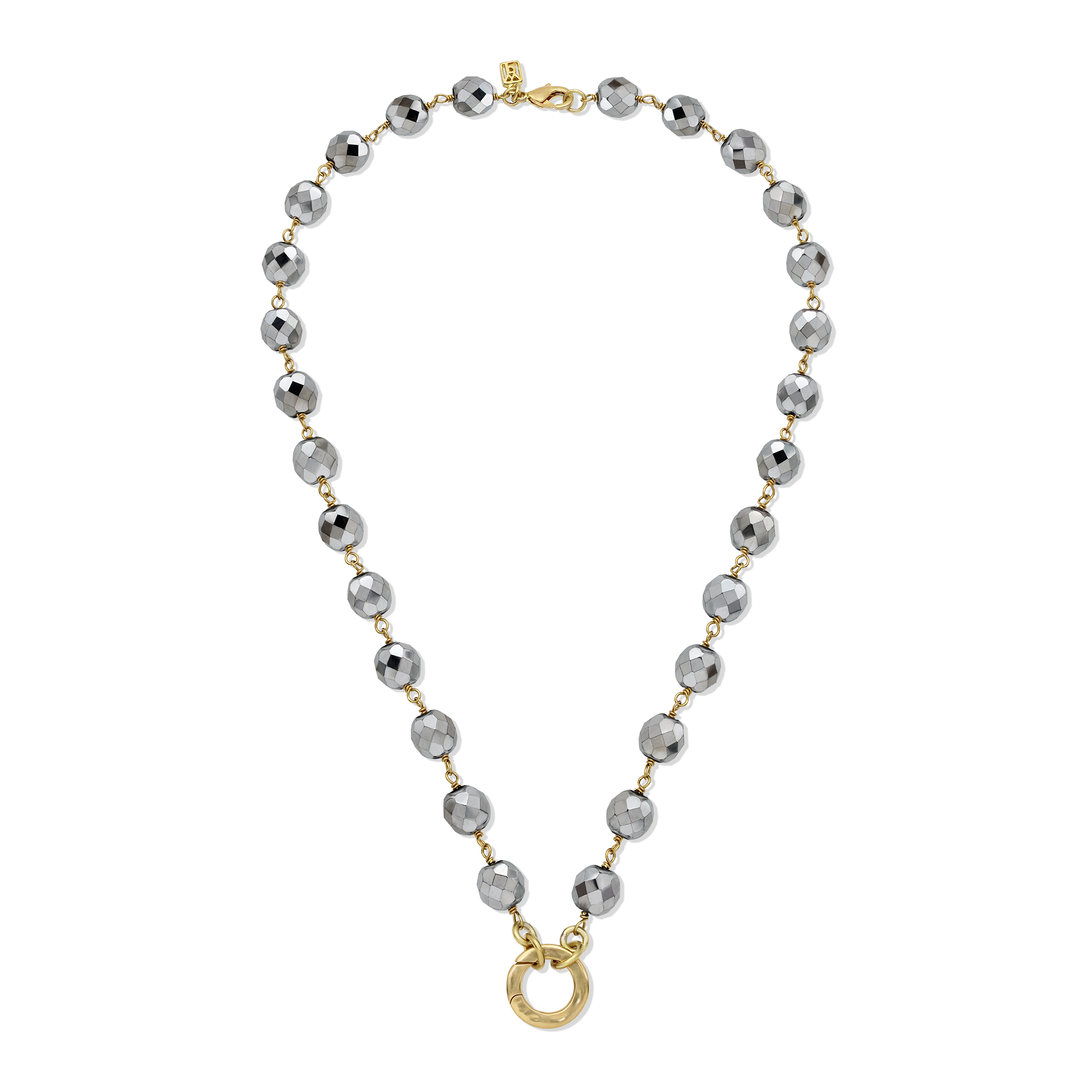 Waxing Poetic Ensemble Necklace - Bright Silver