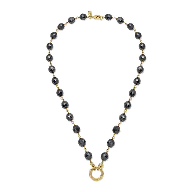 Waxing Poetic Ensemble Necklace - Hermatite