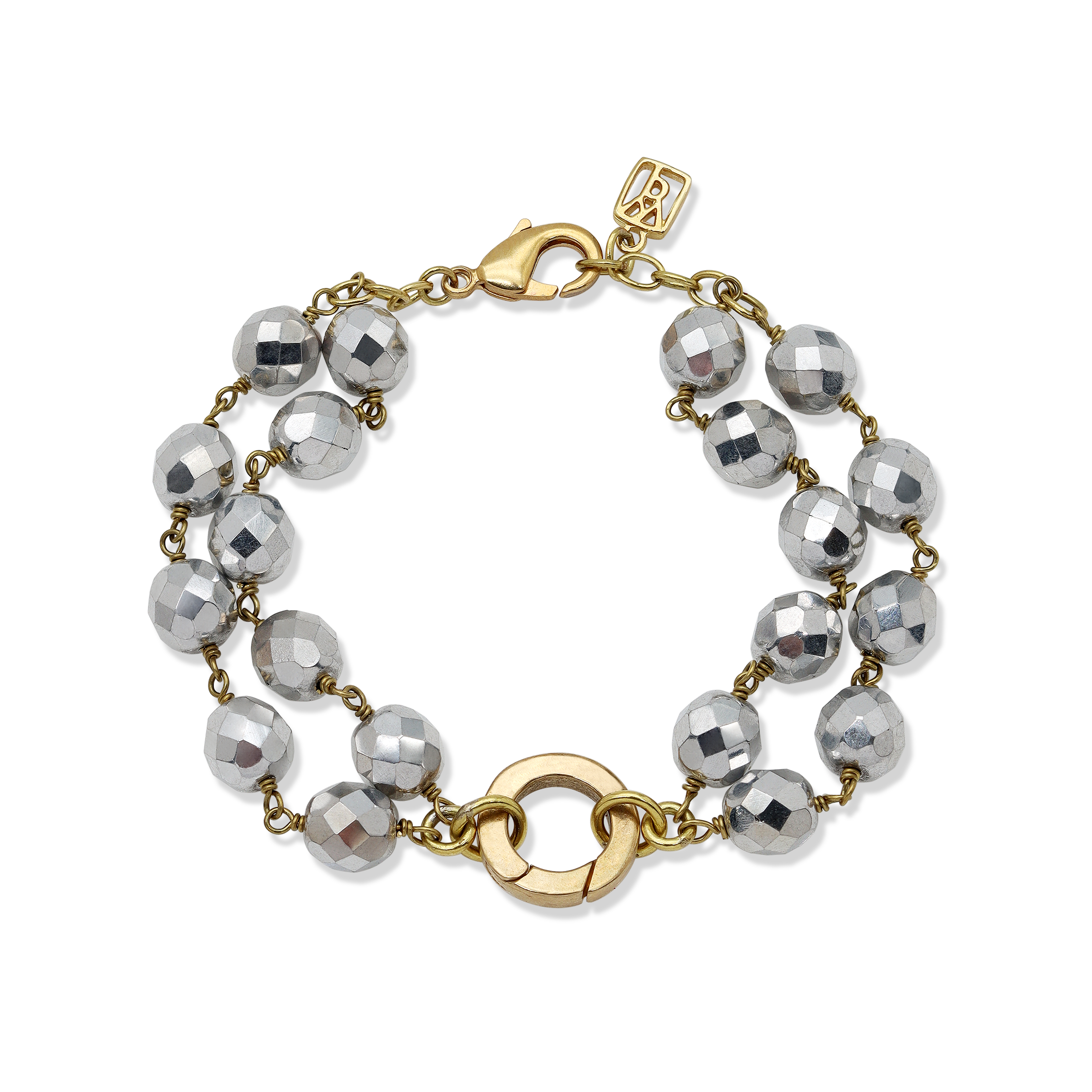 Waxing Poetic Ensemble Bracelet - Bright Silver