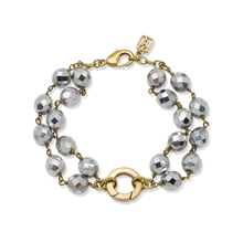 Waxing Poetic Ensemble Bracelet - Bright Silver