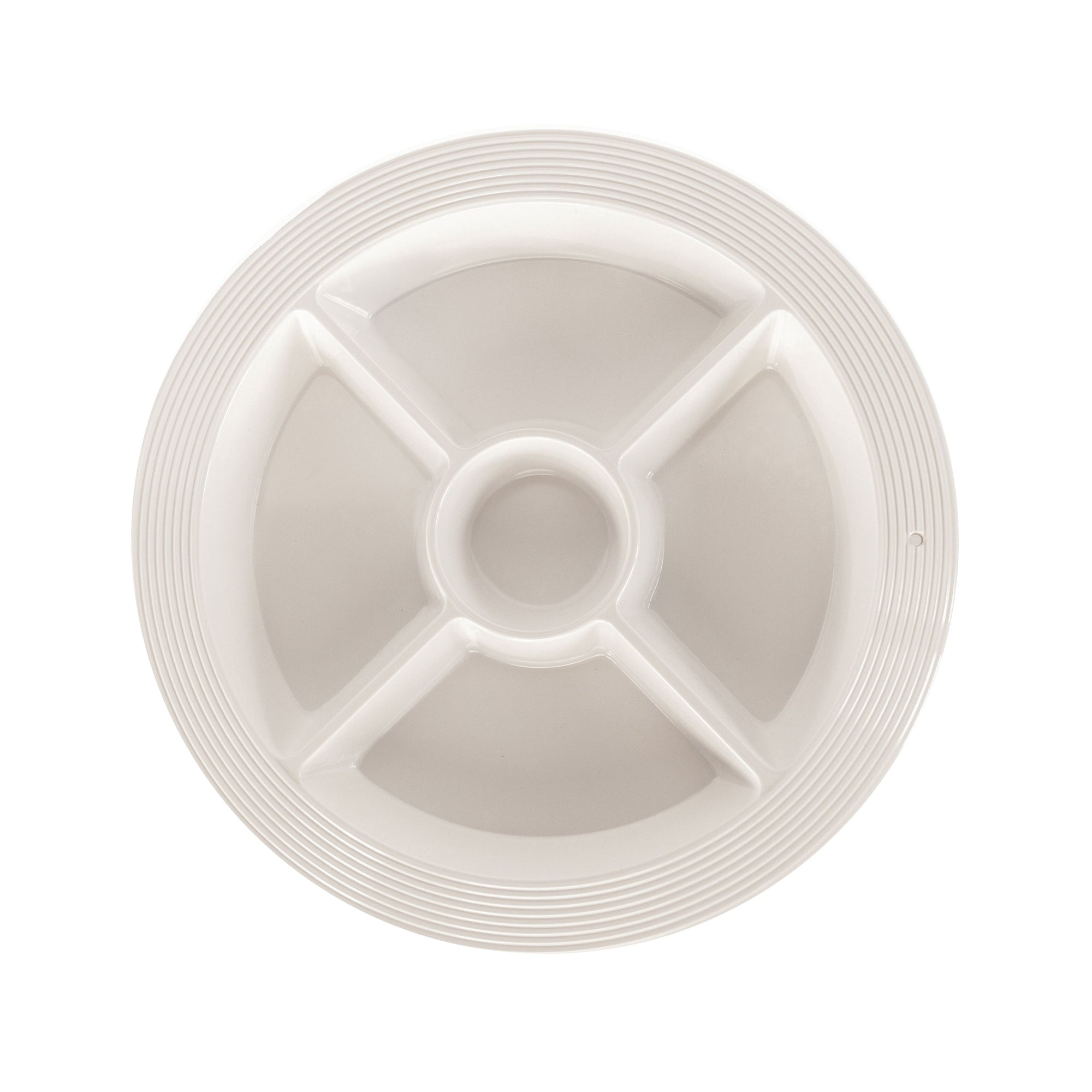 Divided Server, round melamine