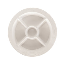 Divided Server, round melamine