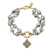 Waxing Poetic Ensemble Bracelet - Bright Silver
