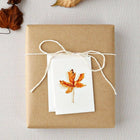 Maple Leaf Autumn Mini Enclosure Notecard