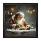 Santa Making his List