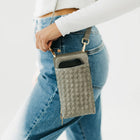 Woven Double Duty Phone Bag