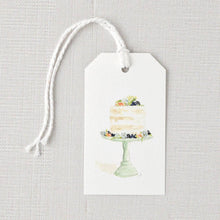 Cake gift tags