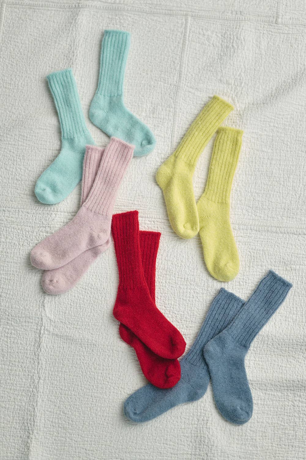 Mohair Socks Grey