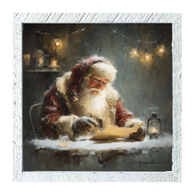 Santa Making his List