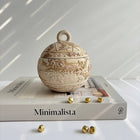 Snowflake Bauble Candle | Coconut-Soy Wax Christmas Decor