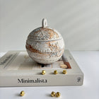 Snowflake Bauble Candle | Coconut-Soy Wax Christmas Decor