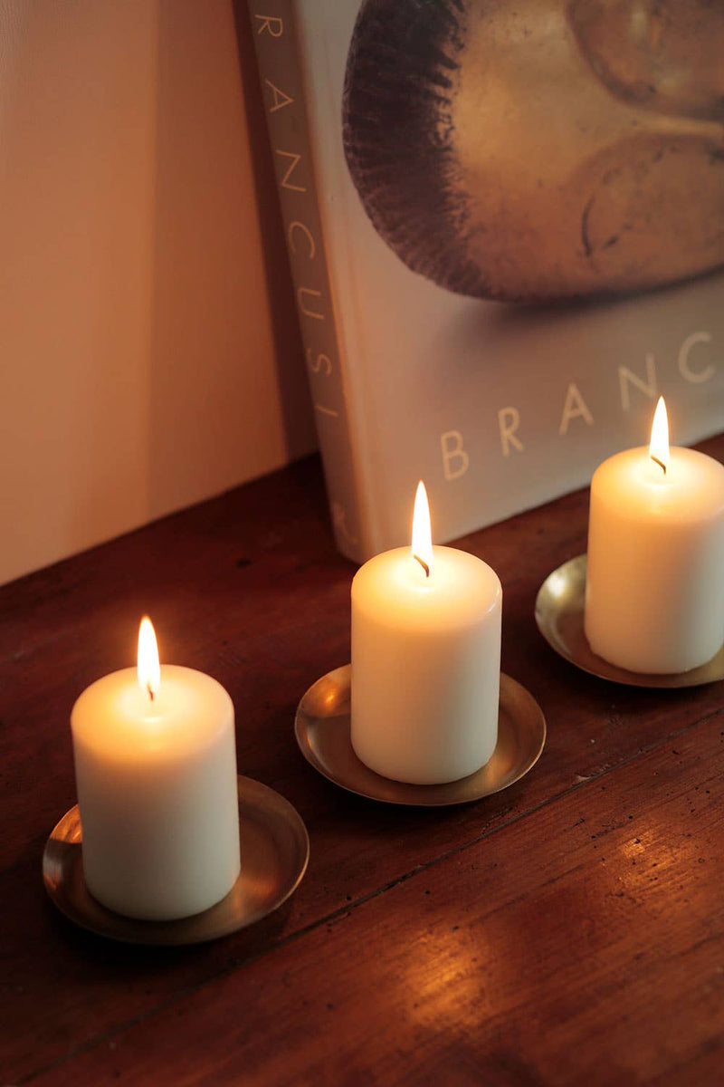 Brass Plate Round (S)