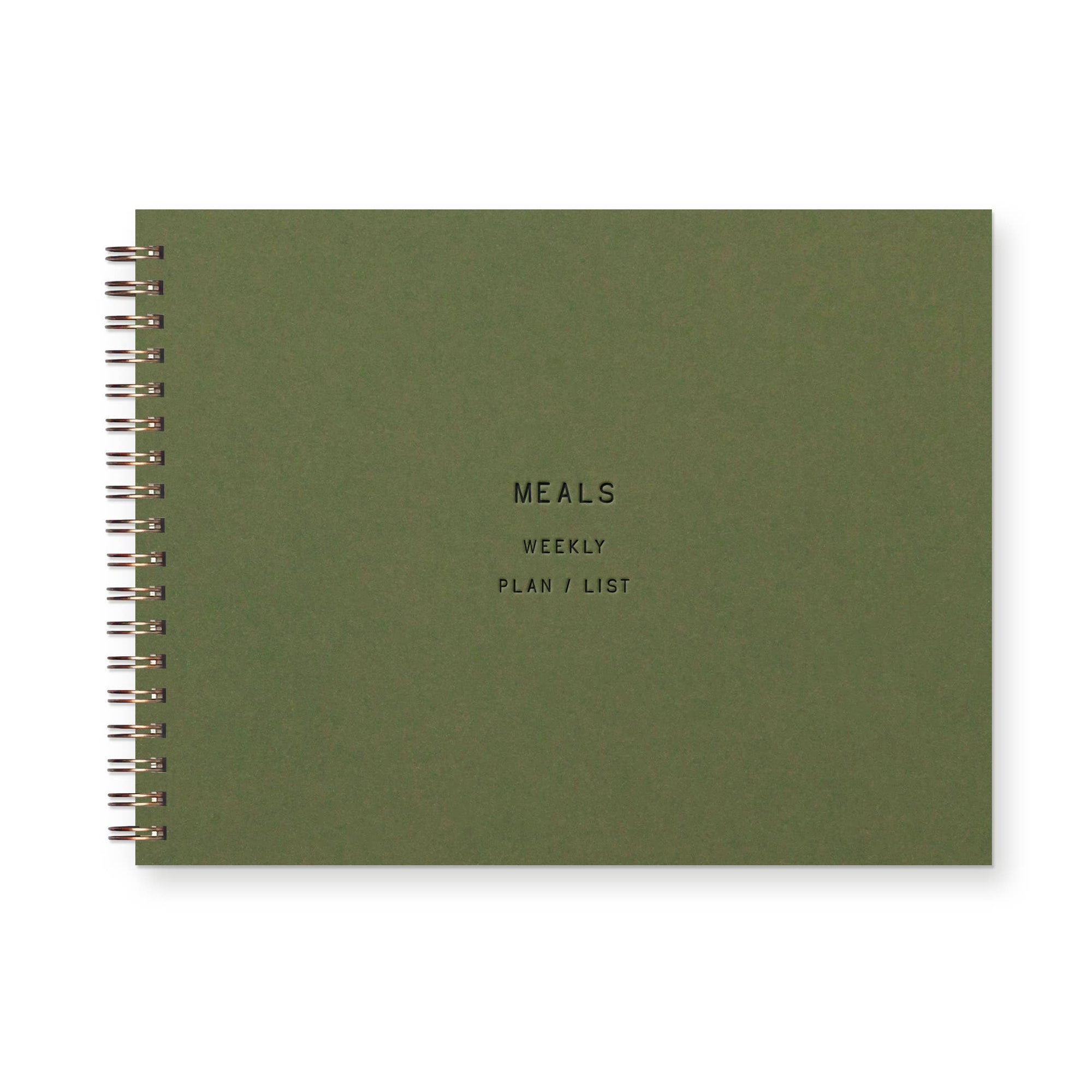 Standard Type Meal Planner