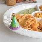 Divided Server, round melamine