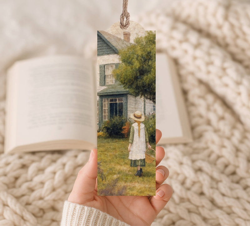 Wood Bookmark Green Gables