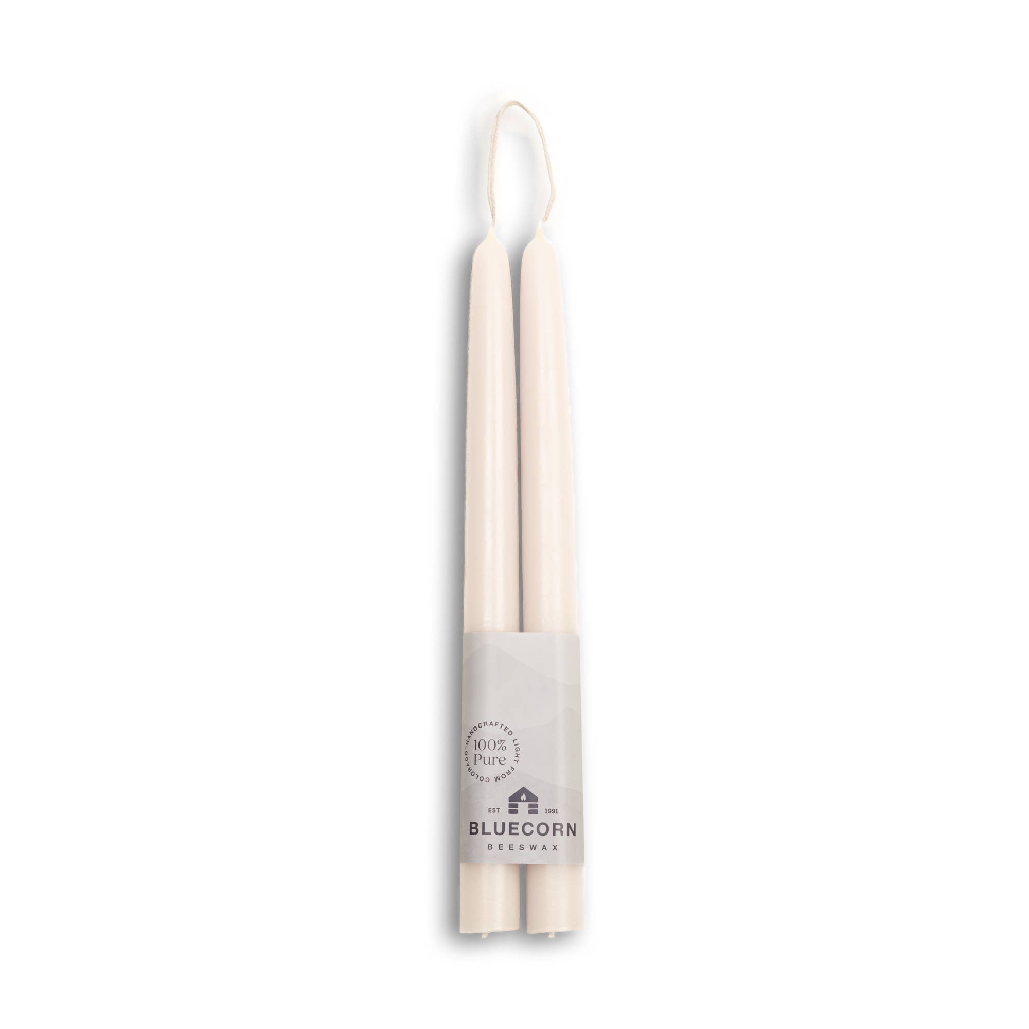 Beeswax Taper Candles – Dripless & Handmade in USA