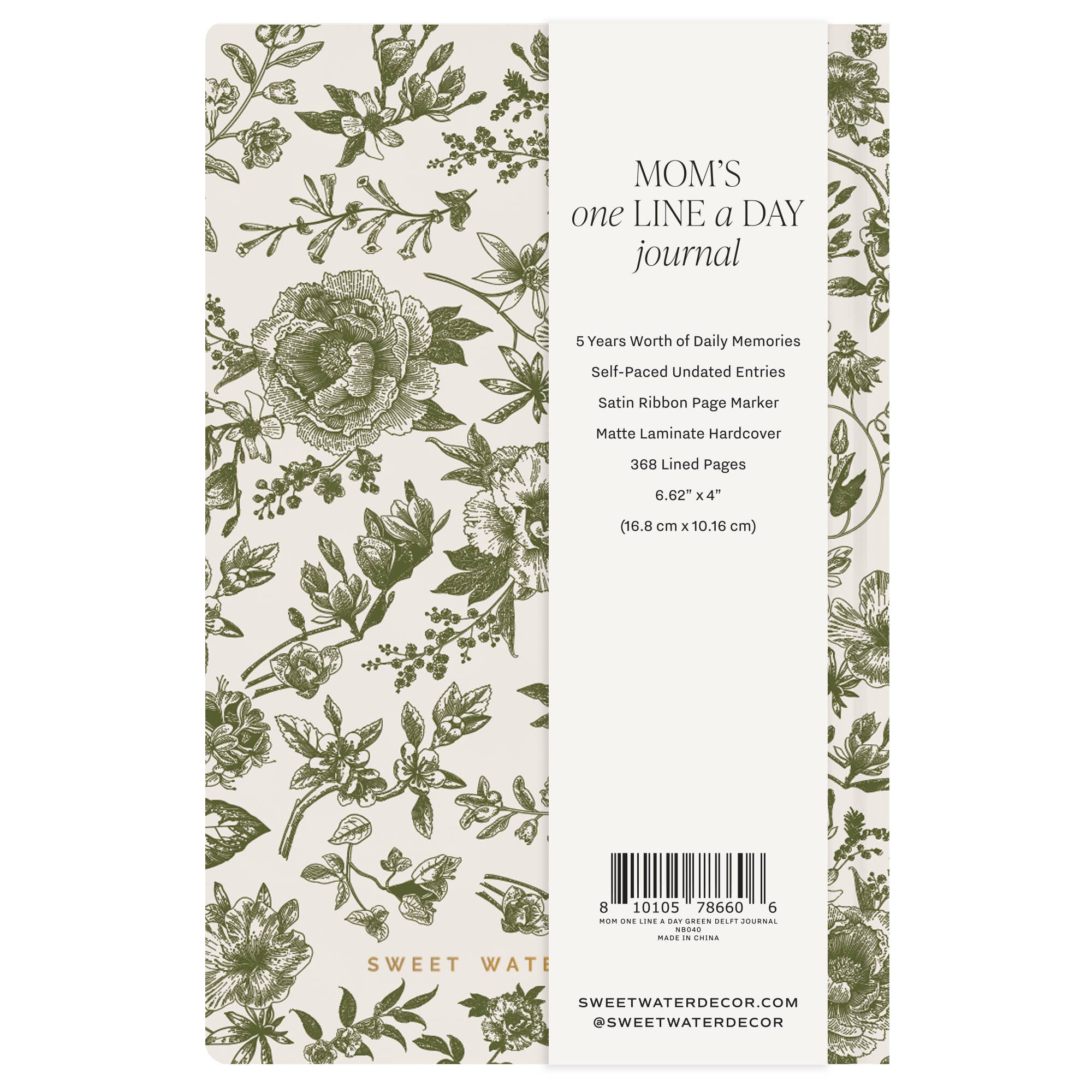 Mom's One Line A Day Journal