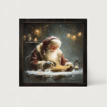 Santa Making his List