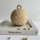 Snowflake Bauble Candle | Coconut-Soy Wax Christmas Decor