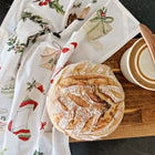 Classic Christmas Cotton Tea Towel