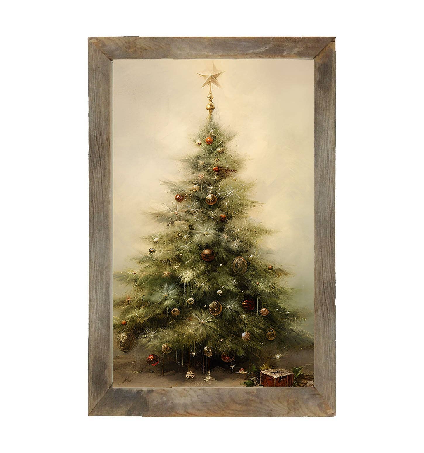 Christmas Tree With Star Vertical