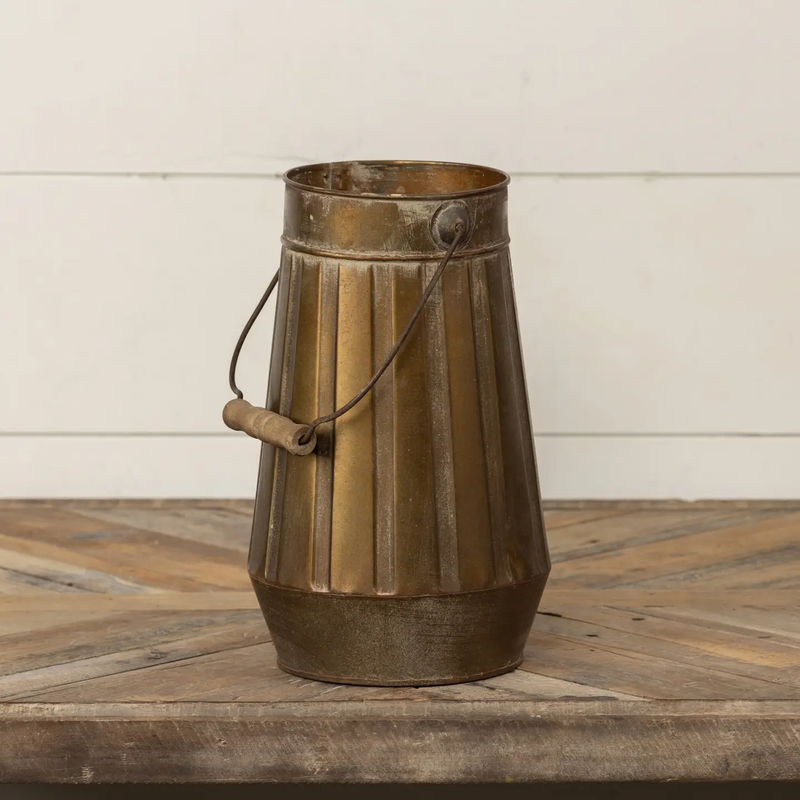 Bronze Vase w/ handle