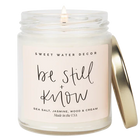 Be Still and Know 9 oz Soy Candle