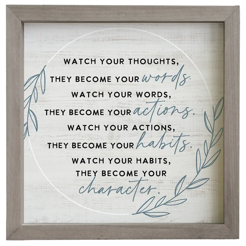 Watch Your Thoughts