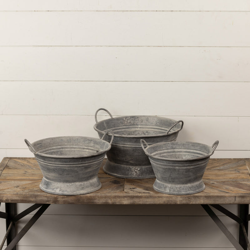 Bucket, galvanized