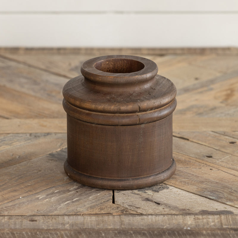 Vase, Dark Wood Bud