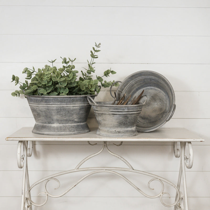 Bucket, galvanized
